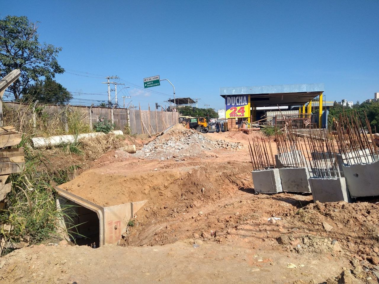 Obra Da Rotat Ria Em Frente Ao Apoio Mineiro Finalmente Sai Do Papel