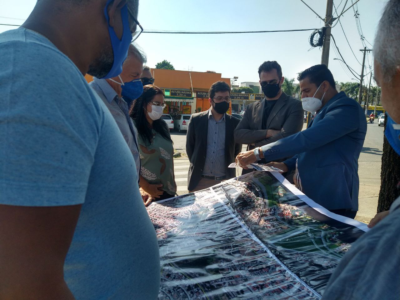 Obra Da Rotatria Em Frente Ao Apoio Mineiro Finalmente Sai