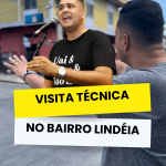 Trânsito caótico no bairro Lindéia